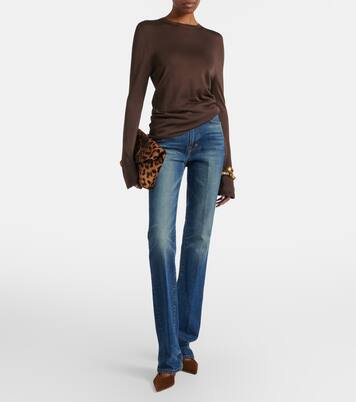 Robbie 55 suede slingback pumps | Gianvito Rossi