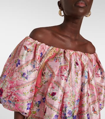 Robe longue à fleurs | Camilla