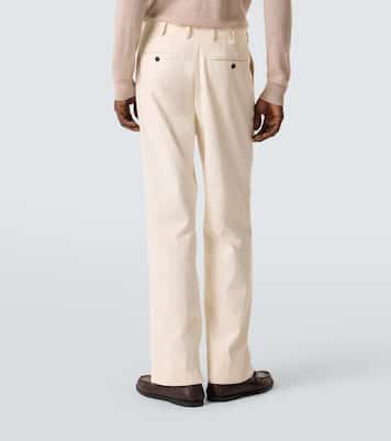 Amo cotton straight pants | Saman Amel