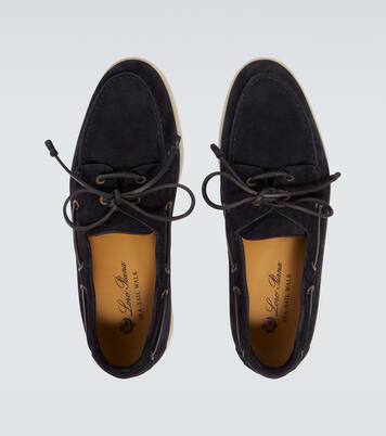 Sea-Sail Walk suede boat shoes | Loro Piana