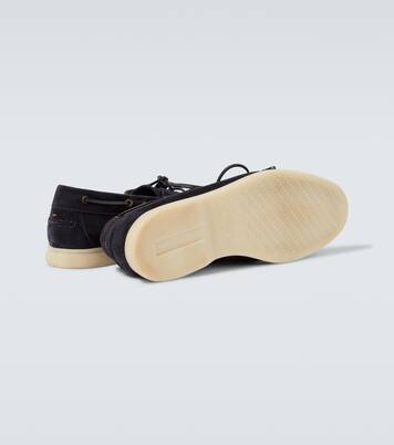 Sea-Sail Walk suede boat shoes | Loro Piana