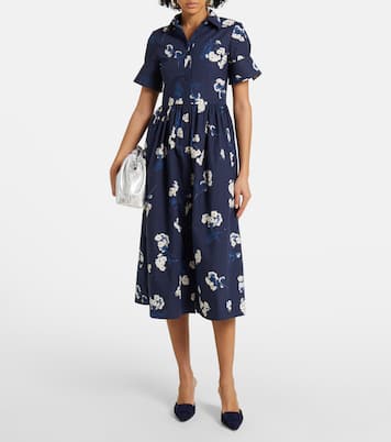 Midikleid aus Baumwolle | Erdem