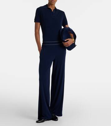 Pantalon ample à taille mi-haute | Vince