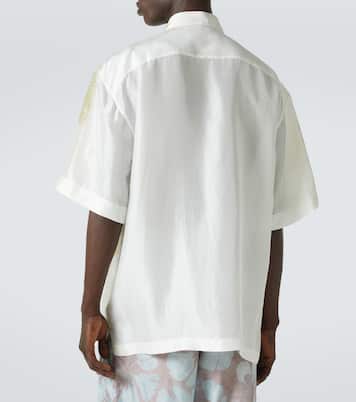 프린트 실크 볼링 셔츠 | Dries Van Noten