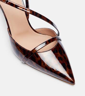 Escarpins slingback Valeria 70 en cuir verni | Malone Souliers