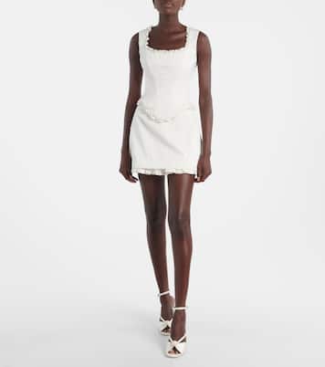 Verzierter Minirock Camelia  | Clio Peppiatt