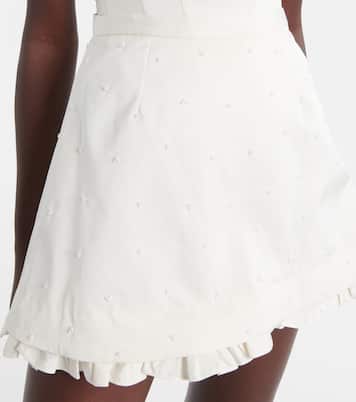 Verzierter Minirock Camelia  | Clio Peppiatt