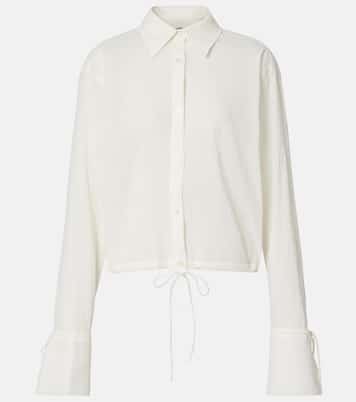 Cropped-Hemd aus Baumwolle | Toteme