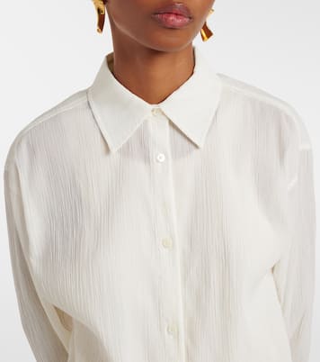 Cropped-Hemd aus Baumwolle | Toteme