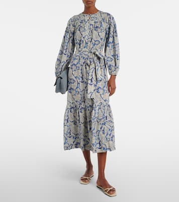 Midikleid Seraphina aus einem Baumwollgemisch | Ulla Johnson