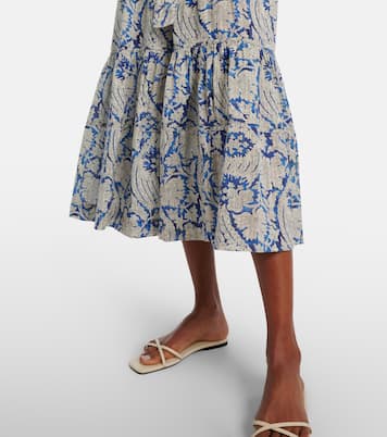 Midikleid Seraphina aus einem Baumwollgemisch | Ulla Johnson