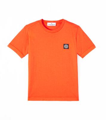 Camiseta Compass de jersey de algodón | Stone Island Junior