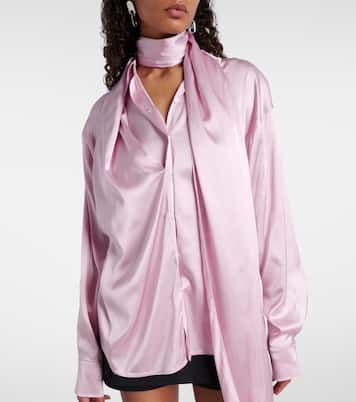 Bluse aus Satin | Acne Studios