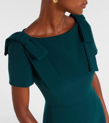 Robe midi en crêpe | Carolina Herrera