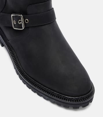 Sulaltrosa leather biker boots | Manolo Blahnik
