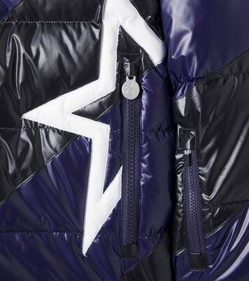 Super Mojo chevron down ski jacket | Perfect Moment Kids