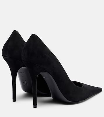 Barbara 105 suede pumps | Amina Muaddi