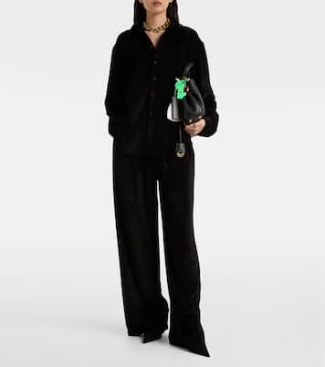 Barbara 105 suede pumps | Amina Muaddi