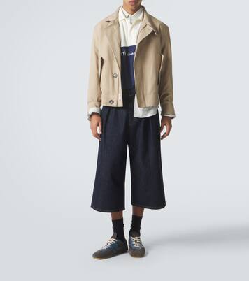 Veste en gabardine de laine vierge | Ami Paris