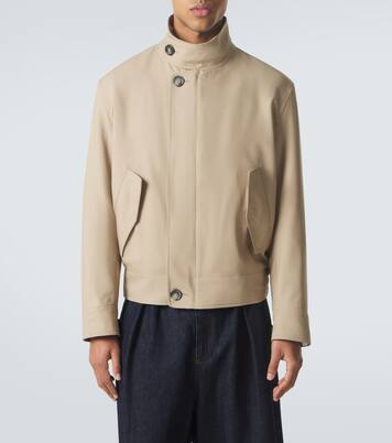 Veste en gabardine de laine vierge | Ami Paris