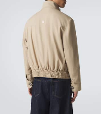 Veste en gabardine de laine vierge | Ami Paris