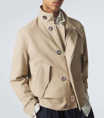 Veste en gabardine de laine vierge | Ami Paris