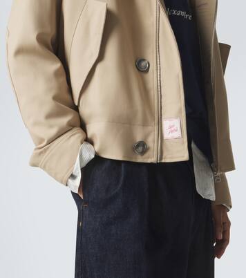 Veste en gabardine de laine vierge | Ami Paris