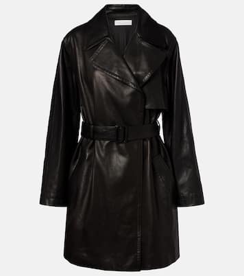 Siempra leather coat | The Row