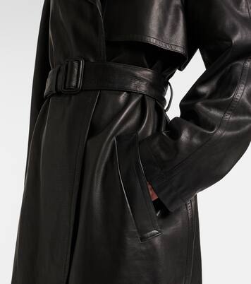 Siempra leather coat | The Row