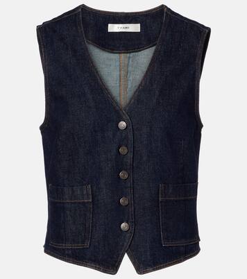 Gilet de costume en jean | Frame