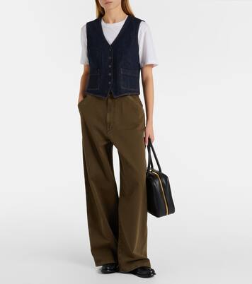 Gilet de costume en jean | Frame