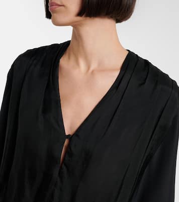 Silk crêpe de chine blouse | Victoria Beckham