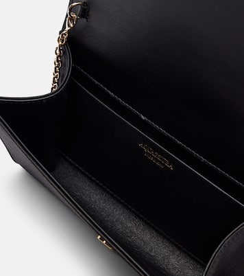 Bow Tie Mini satin clutch | Aquazzura