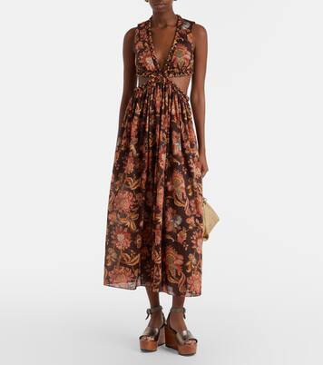 Sandales compensées Jory en cuir métallisé | Jimmy Choo