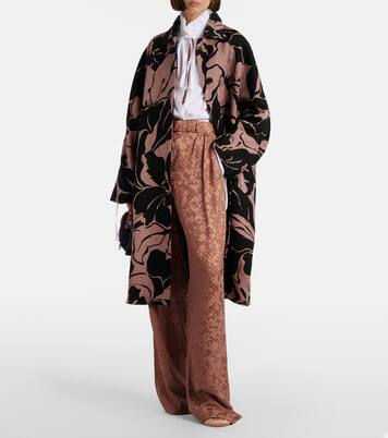 Floral coat | Dries Van Noten