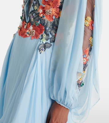 Robe aus Seide | Costarellos