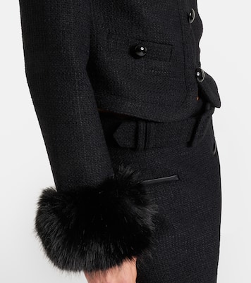 Mini-jupe en tweed | Self-Portrait