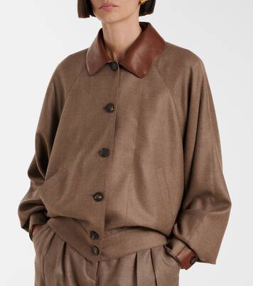 Veste bomber Kiefer en cachemire et soie | Loro Piana
