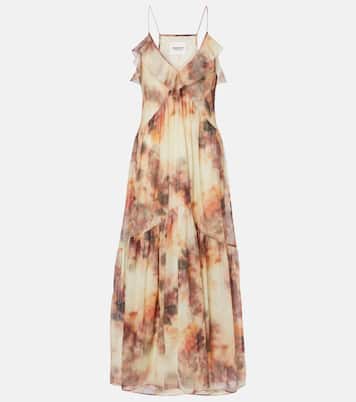 Bedrucktes Midikleid aus Baumwolle | Marant Etoile