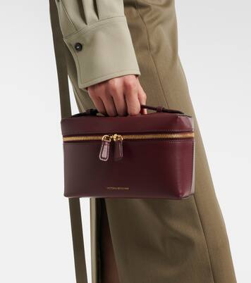 Vanity leather vanity bag | Victoria Beckham