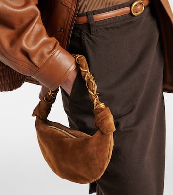 Amalia Mini suede shoulder bag | Saint Laurent