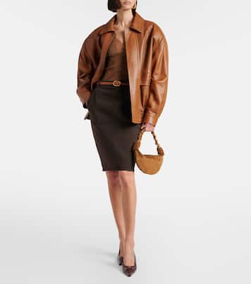 Amalia Mini suede shoulder bag | Saint Laurent