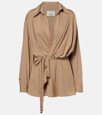 Wickel-Top Keren aus Satin | Isabel Marant