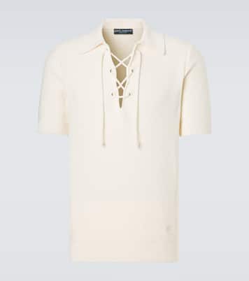 Cotton-blend polo shirt | Dolce&Gabbana