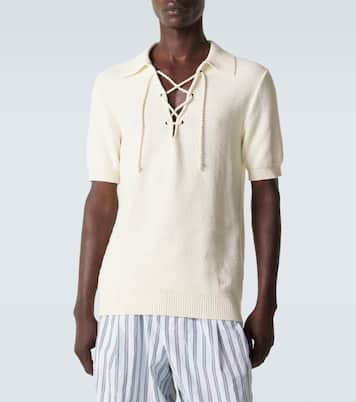 Cotton-blend polo shirt | Dolce&Gabbana