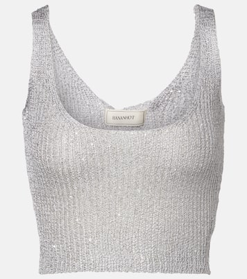 Aretha sequined crop top | Bananhot