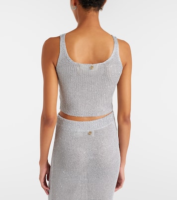 Aretha sequined crop top | Bananhot