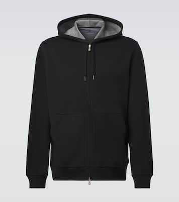 Sudadera en mezcla de algodón | Brunello Cucinelli