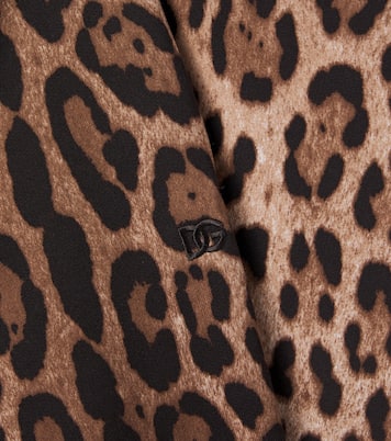 Bedruckte Jogginghose aus Baumwoll-Jersey | Dolce&Gabbana Kids