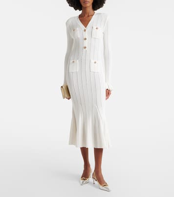 January embellished midi dress | Self-Portrait